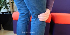 Self Help Hold for Leg Cramp and Hemorrhoids relief