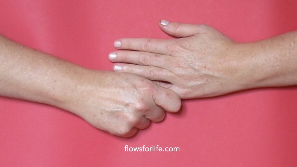 Alleviate fatigue with Jin Shin Jyutsu Hold little finger